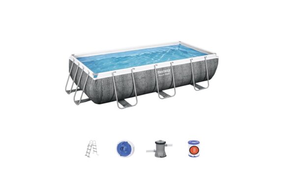 Bestway 14 feet x 7 feet x 40 inch  Portable Swimming Pool (56721) - Image 3