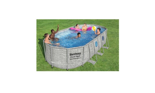 Bestway 14 feet x 8 feet x 42 inch  Portable Swimming Pool (56714) - Image 2