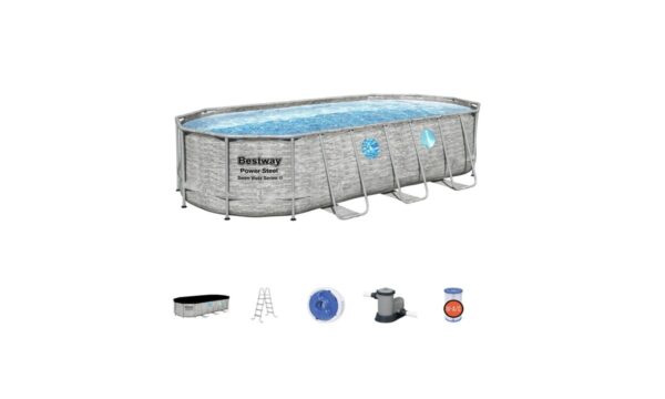 Bestway18 feet x 9 feet x 40 inch  Portable Swimming Pool (56716) - Image 3