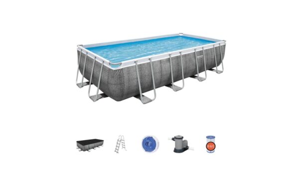 Bestway 18 feet x 9 feet x 4 feet  Portable Swimming Pool (56998) - Image 4