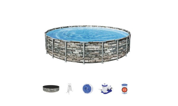 Bestway 20 feet x 52 inch  Portable Swimming Pool (56883) - Image 2