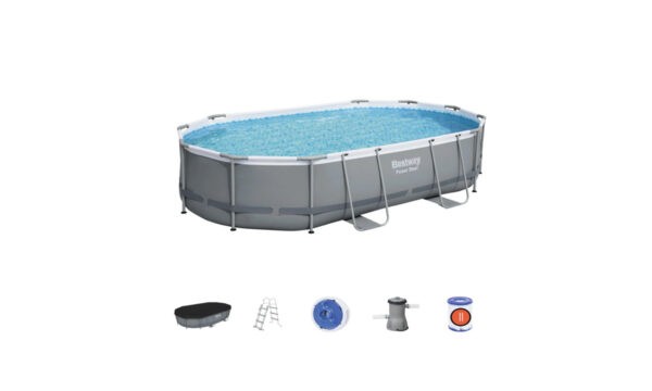 Bestway 16 feet x 10 feet x 42 inch  Portable Swimming Pool (56448) - Image 3