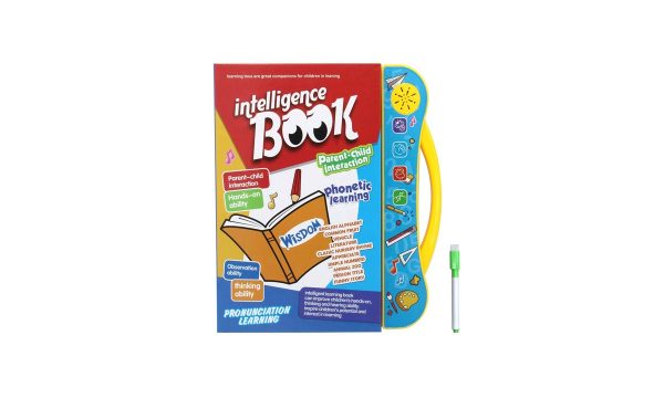 Interactive Children Book -Musical English Educational Phonetic Learning Book for 3 + Year Kids, Boys, Toddlers (Multicolor) (Intelligence Book)