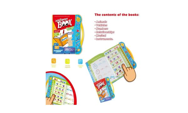 Interactive Children Book -Musical English Educational Phonetic Learning Book for 3 + Year Kids, Boys, Toddlers (Multicolor) (Intelligence Book) - Image 2