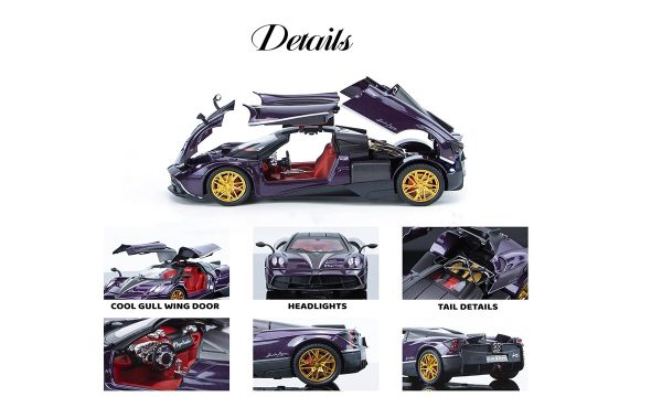 Metal Die-cast Car 1:24 Pagani. - Image 6