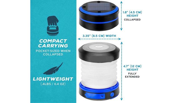 Solar Camping Light With 3 Modes. - Image 4