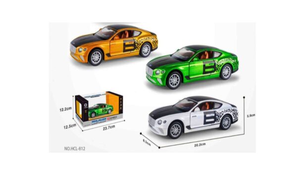 Bentley Car Metal Die cast 1:22 Scale Toy - Image 2