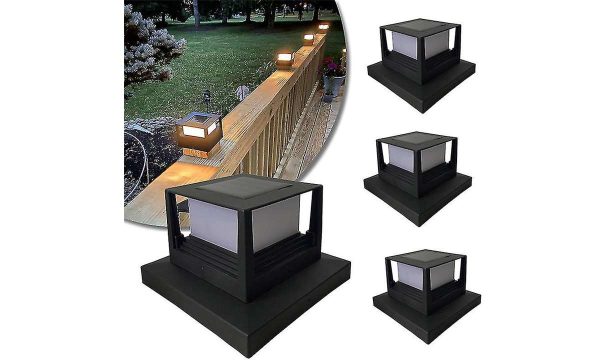 Outdoor Solar Pillar Light