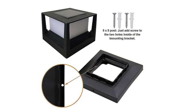 Outdoor Solar Pillar Light - Image 5