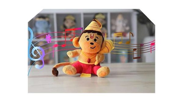 Hanuman Mantra Singing Plush Toy - Image 3