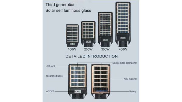 BIFACIAL SOLAR STREET LIGHT 60 WATT - Image 5