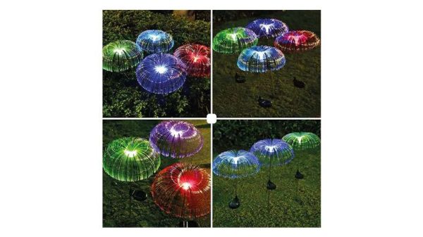 Solar Jellyfish Shape Light (2Pack) - Image 4