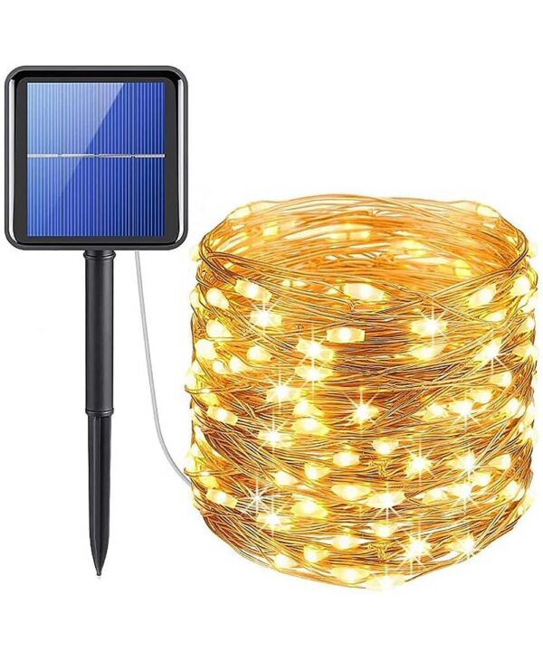 Solar Fairy String Light 39 Feet (Extra Length)