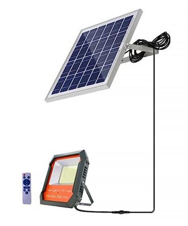 Solar Flood Light 18W | Remote Control | 4-6 Hr Backup | 20000 mah Battery