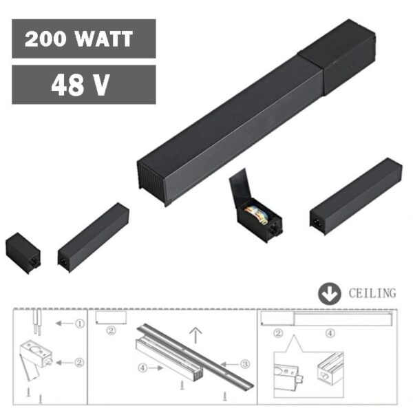 Magnetic Strip Power Adapter 200Watt - Image 2