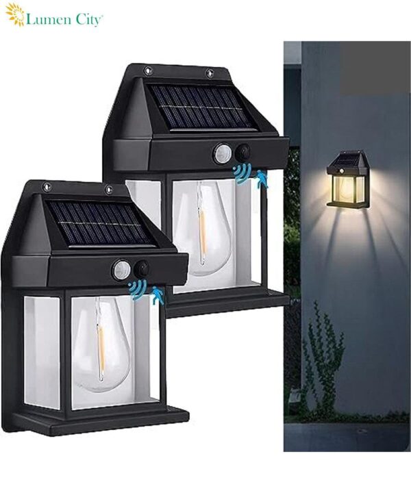 Solar Sconce Outdoor Wall Lights pack of 1 - Image 7