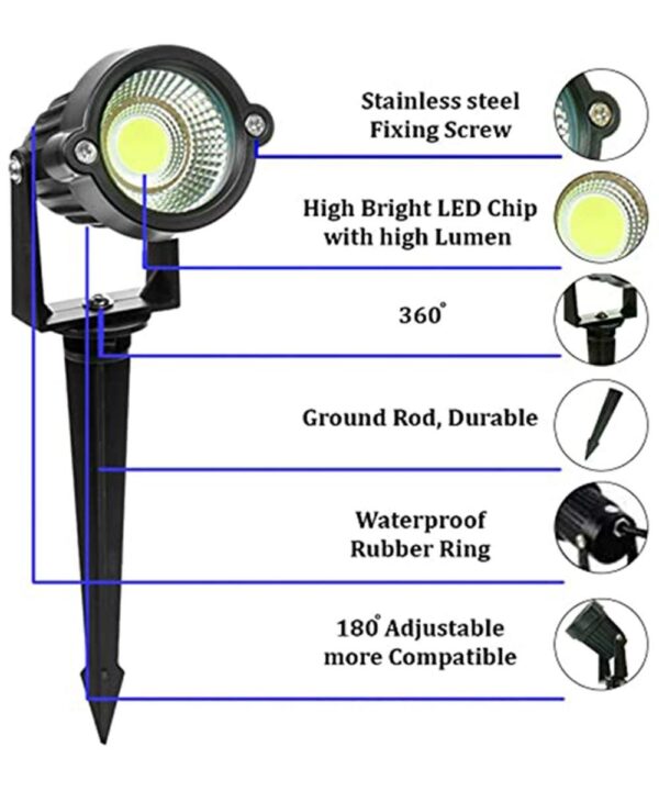 Spot Garden LED Light 12W - Image 4