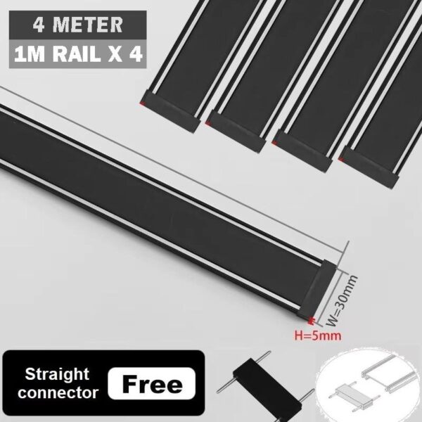 Thin-Magnetic Track Channel 4 METER