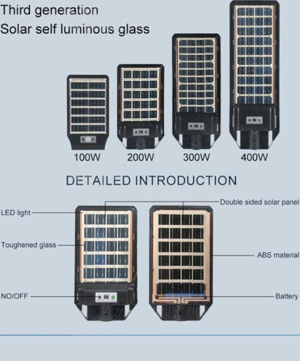 BIFACIAL SOLAR STREET LIGHT 6 WATT - Image 5