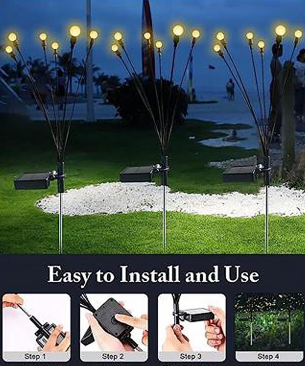 Premium Solar Firefly Lights (High Lumens) Set of 2 - Image 5