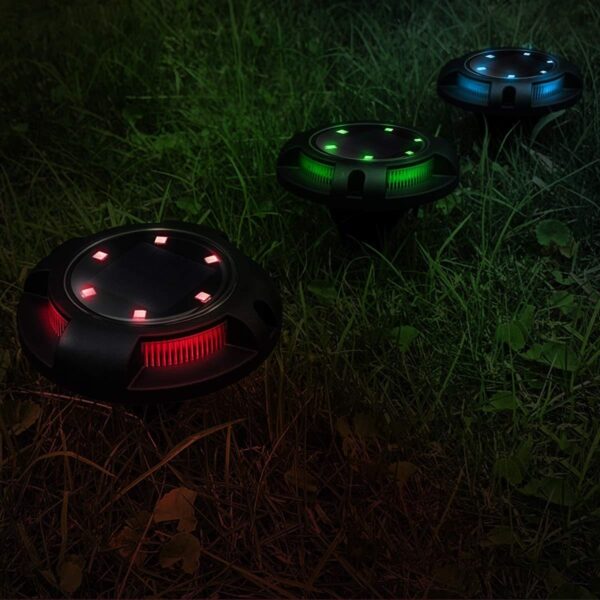 Premium Solar Ground Lights For Garden Powered 4pcs - Image 7