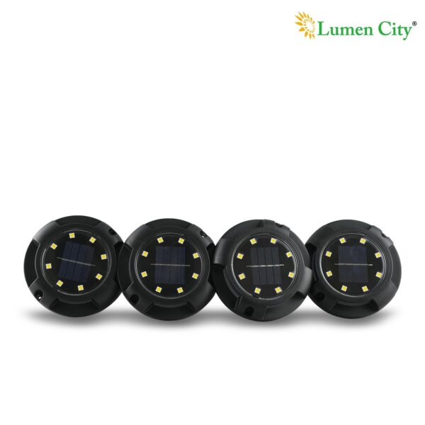 Premium Solar Ground Lights For Garden Powered 4pcs - Image 4