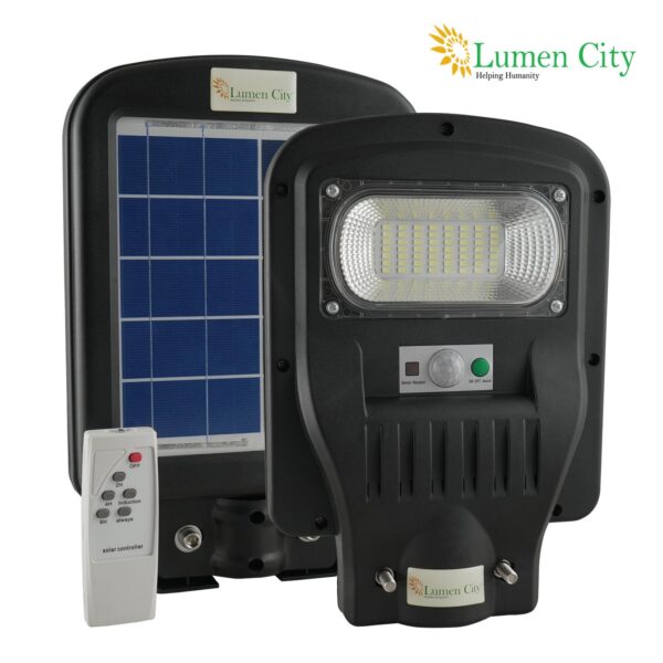 Solar Street Light 3W | Remote Control | 7-8 Hr Backup | 5000 mah Battery