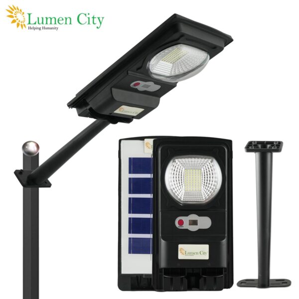 Mini Solar Light 3W | Wall Bracket | 4-6 Hr Backup | 2500 mah Battery