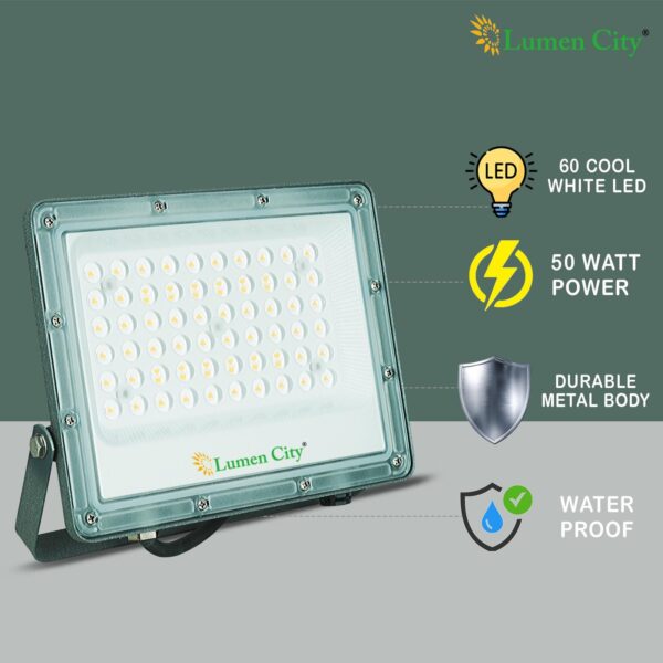 LED Stadium Slim Flood Light 50 Watt - Image 2