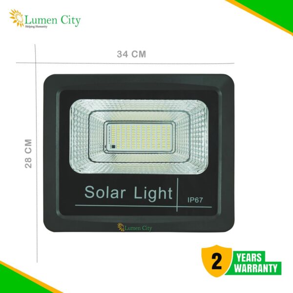 Solar Flood Light 16W | Remote Control | 4-6 Hr Backup | 20000 mah Battery - Image 4