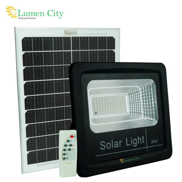 Solar Flood Light 16W | Remote Control | 4-6 Hr Backup | 20000 mah Battery