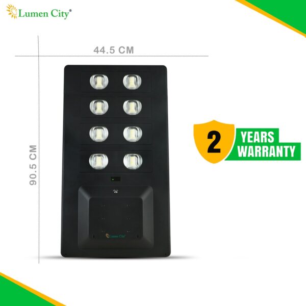 Lens Solar Street Light 50W | Remote Control | 18-24 Hr Backup | 80000 mah Battery | Radar Sensor - Image 5