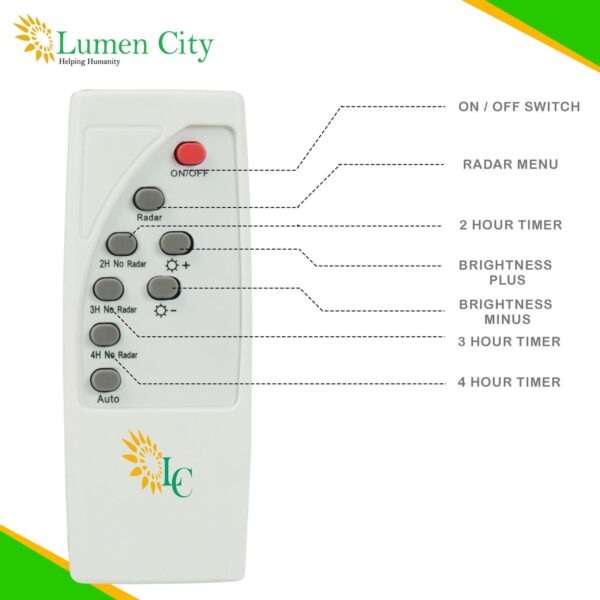 Solar Street Light V-Shape 20W | Remote Control | 7-8 Hr Backup | 25000 mah Battery - Image 9