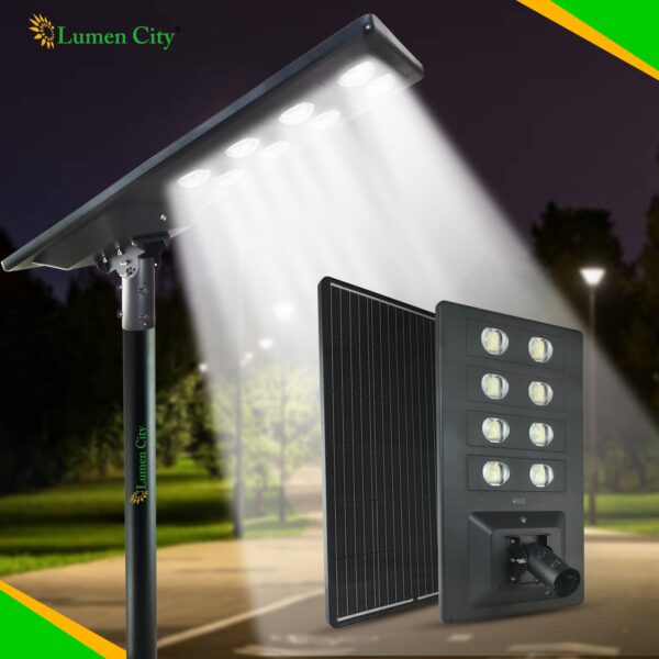 Lens Solar Street Light 50W | Remote Control | 18-24 Hr Backup | 80000 mah Battery | Radar Sensor - Image 8