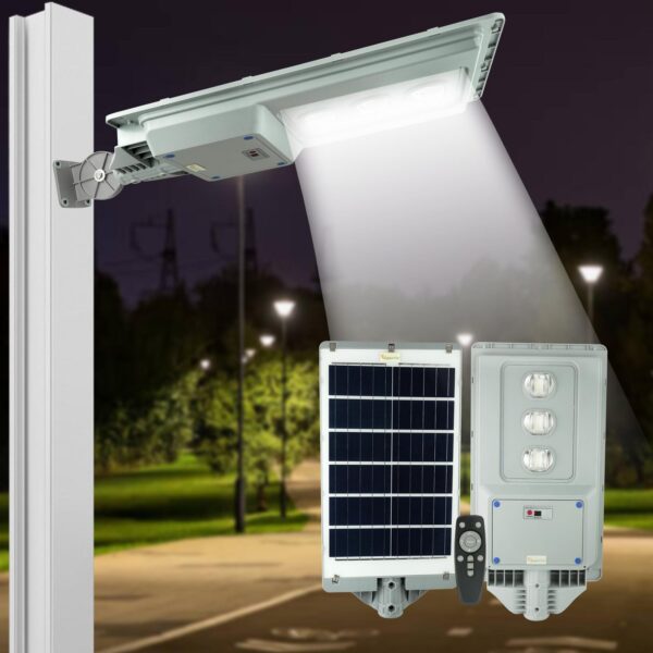 Lens Solar Street Light 22W | Remote Control | 9-10 Hr Backup | 30000 mah Battery | Radar Sensor - Image 9