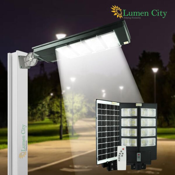 Solar Street Light V-Shape 20W | Remote Control | 7-8 Hr Backup | 25000 mah Battery - Image 6