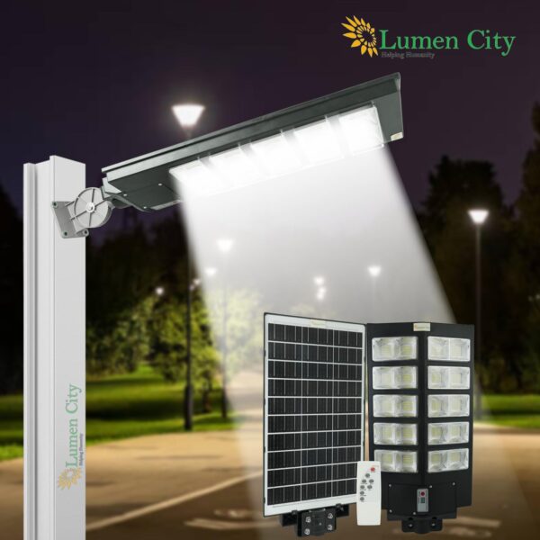 Solar Street Light V-Shape 25W | Remote Control | 7-8 Hr Backup | 30000 mah Battery - Image 7