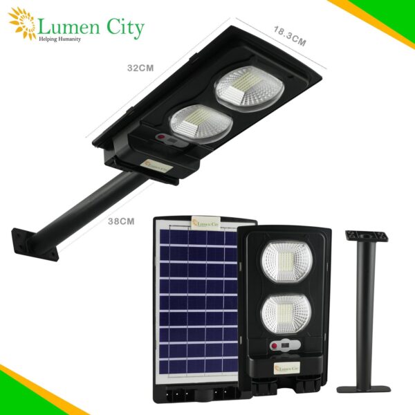 Mini Solar Light 6W | Wall Bracket | 4-6 Hr Backup | 3500 mah Battery - Image 8