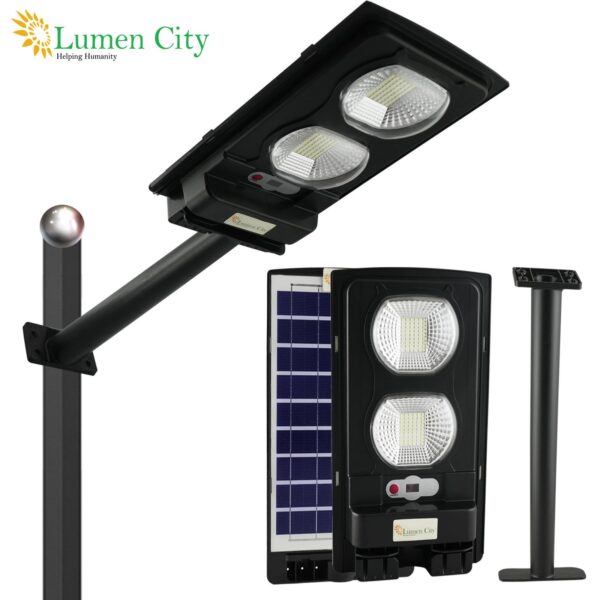 Mini Solar Light 6W | Wall Bracket | 4-6 Hr Backup | 3500 mah Battery